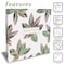 Better Office Products Large 3-Ring Padded Photo Album, Magnetic Self-Stick, 50 Double Sided Photo Mounting Shts 32120 - alternate 2